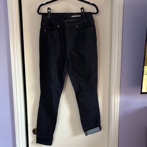 Lands' End Women's Navy Skinny Jeans